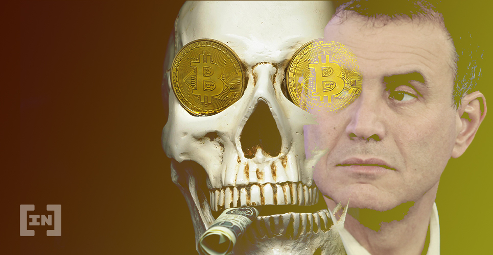  doom recent crypto-carnage bitcoin roubini drop calling 