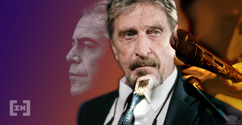  mcafee epstein beincrypto twist peeved words outlets 