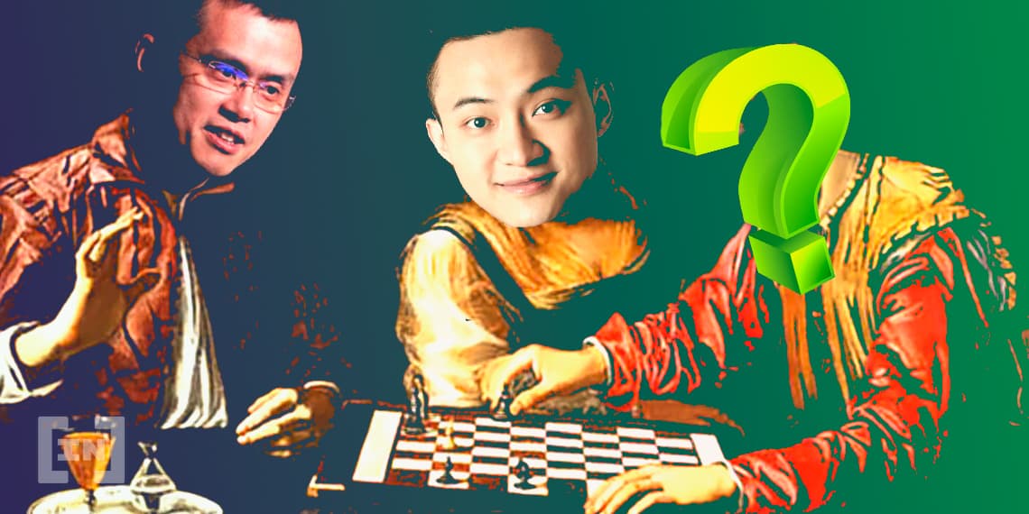 Binance CEO Calls Himself and TRON&#8217;s Founder &#8216;Hustlers&#8217;