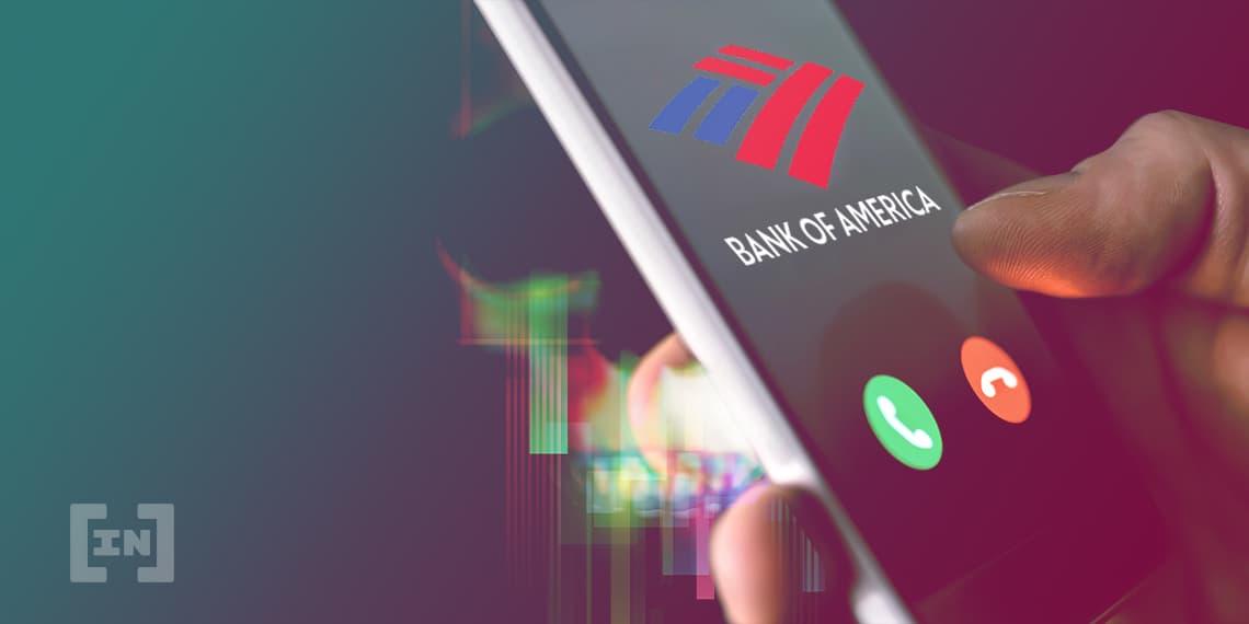 Bank of America Has No Plans to Offer Crypto Services Says CEO