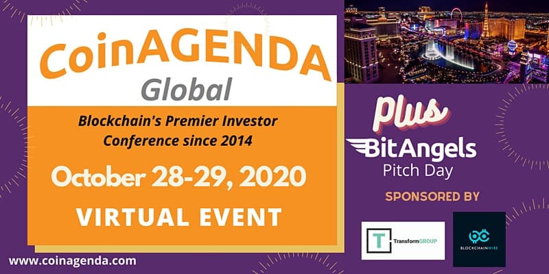 CoinAgenda Global Announces First Virtual Conference for Bitcoin &#038; Cryptocurrency Investors and Entrepreneurs