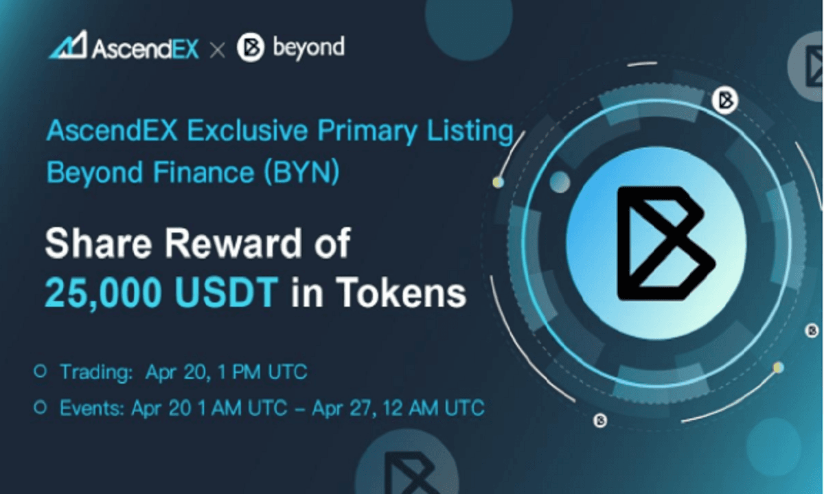 Beyond Finance Is Now Listed on AscendEX