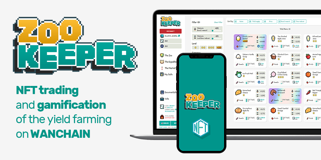 Zookeeper, A New NFT Based Yield Farming dApp