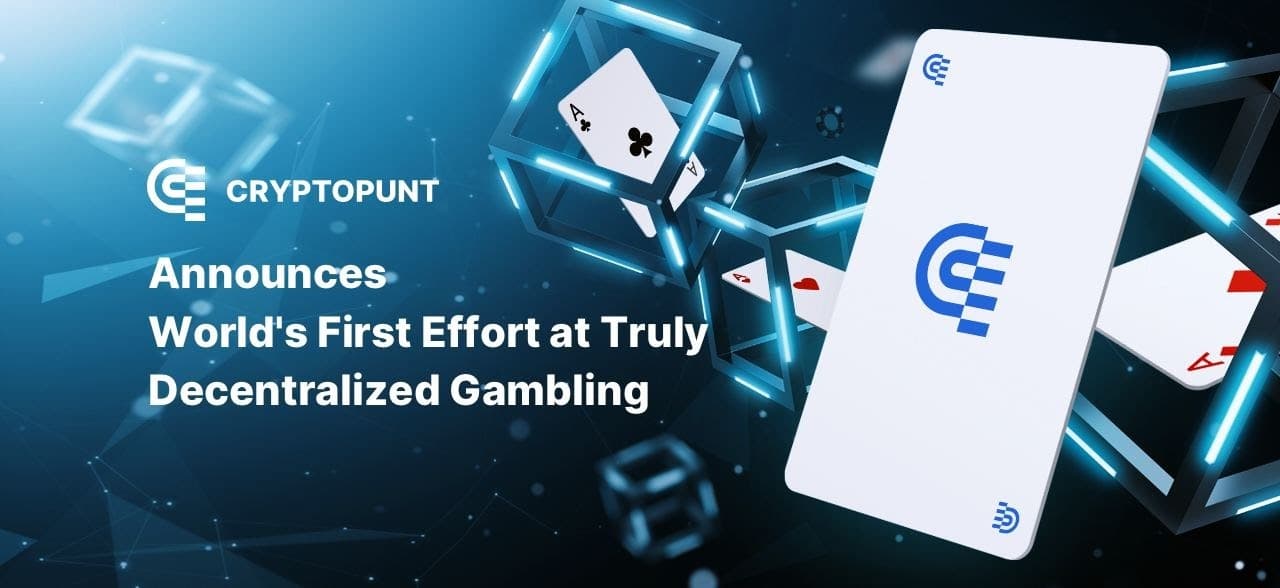 CryptoPunt Announces World&#8217;s First Effort at Truly Decentralized Gambling