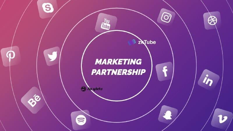 zkTube Collaborates With Mo Works for  Global Footprint