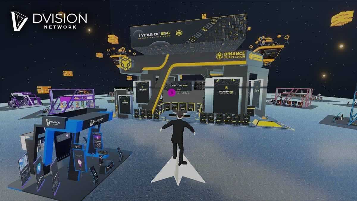 Dvision Network Will Broadcast Binance Smart Chain First Anniversary