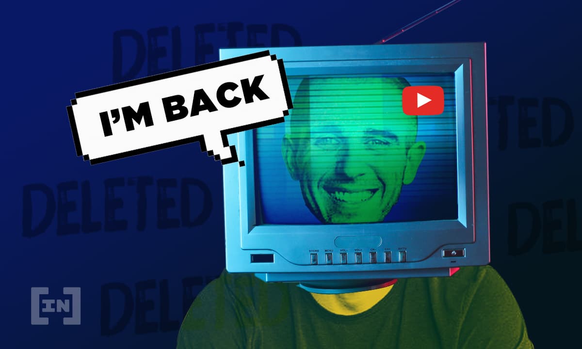YouTube Restores Anthony Pompliano’s &#8216;Harmful and Dangerous&#8217; Crypto Channel