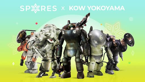 Spores Network to Release Kow Yokoyama’s Maschinen Krieger NFT Collection