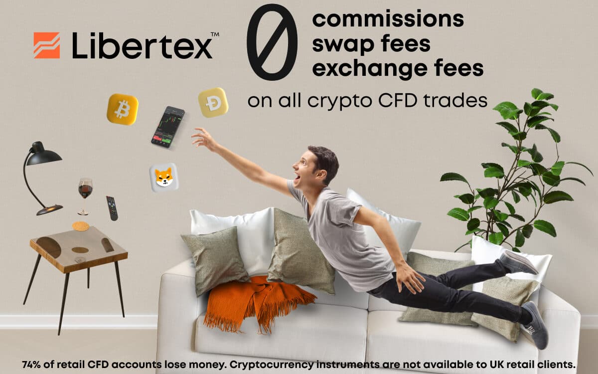 This Holiday Season, “Trade for More” &#8211;  Zero Fees on Crypto CFDs at Libertex