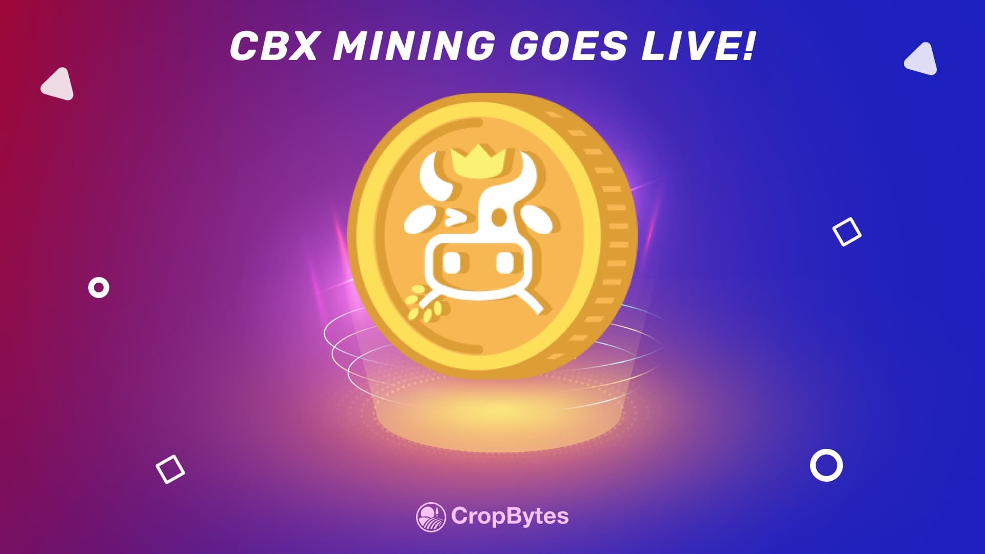 CropBytes Festive Season Just Got Better &#8211; CBX Mining Is Back