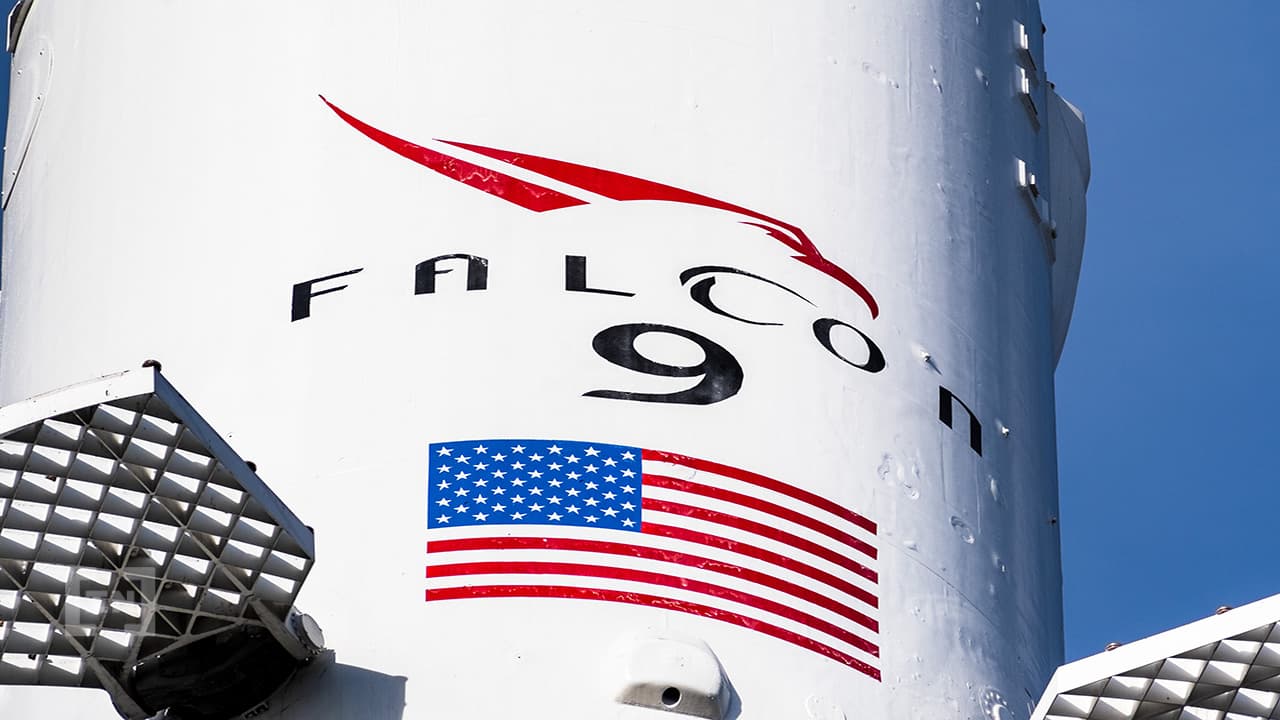 SpaceX Rocket Launches First Crypto Satellite Into Space
