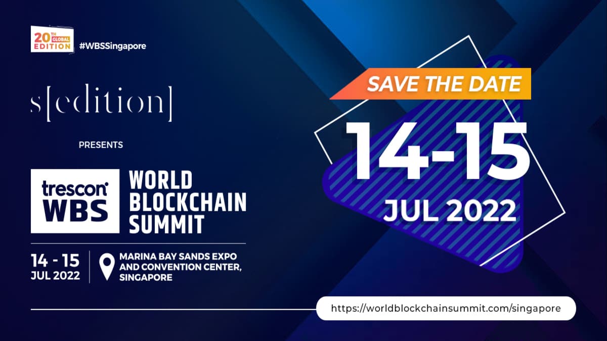 World Blockchain Summit Returns to Singapore With In-person Event