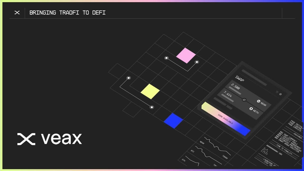 Veax, a DEX On NEAR, Raises $1.2M Pre-seed Amidst Global CeFi Breakdown