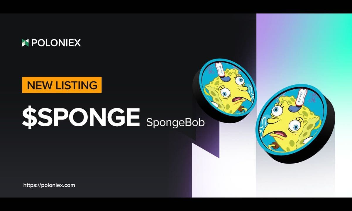 $SPONGE Lists On Poloniex &#038; MEXC &#8211; Will It Exceed Pepe Price?