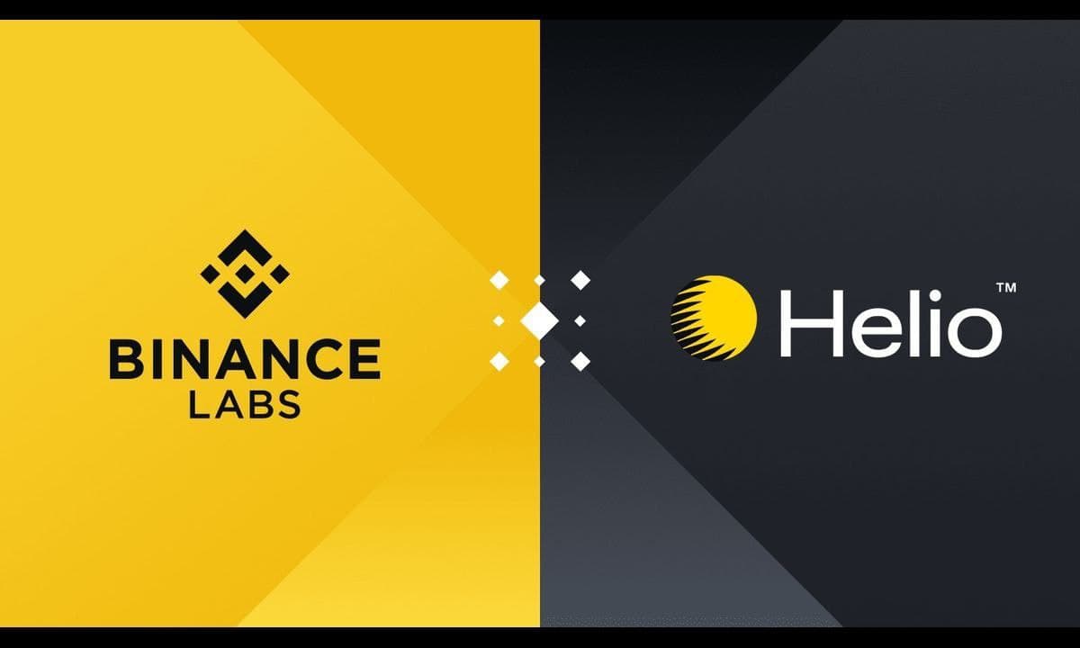 Binance Labs Commits 10 Million USD to Helio Protocol to Advance the LSDfi Revolution