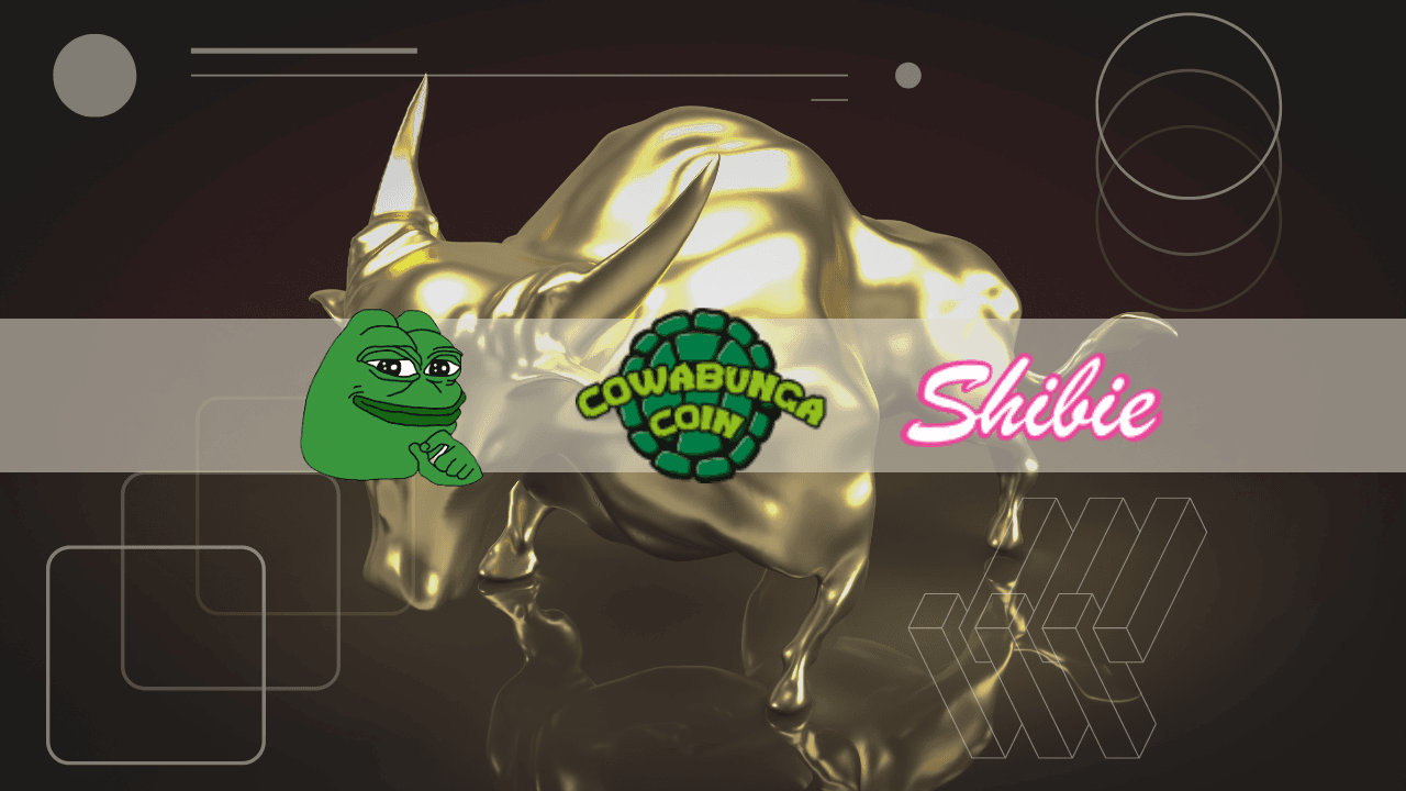 Pepe Coin Price Sees Bullish Rebound, As New Meme Coins Cowabunga &amp; Shibie Also Pump