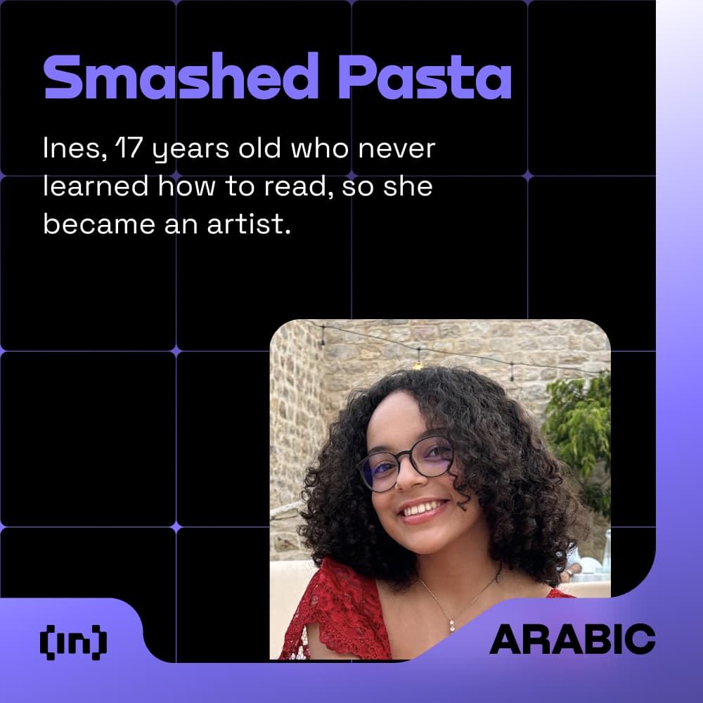 Smashed Pasta: The Dazzling Palette of Tunisia&#8217;s Rising NFT Star