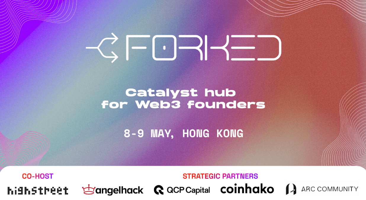 Cointelegraph&#8217;s BlockShow Founder Launches FORKED, Backed by Five Asian Powerhouses