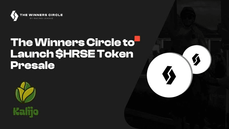 The Winners Circle to Launch HRSE Token Presale on Kalijo
