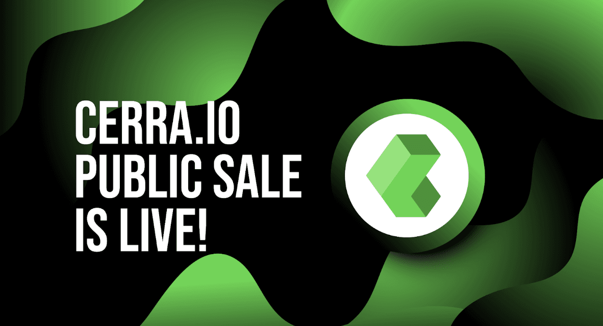 Cardano DeFi Hub Cerra.io &#8211; Public Sale is Live!