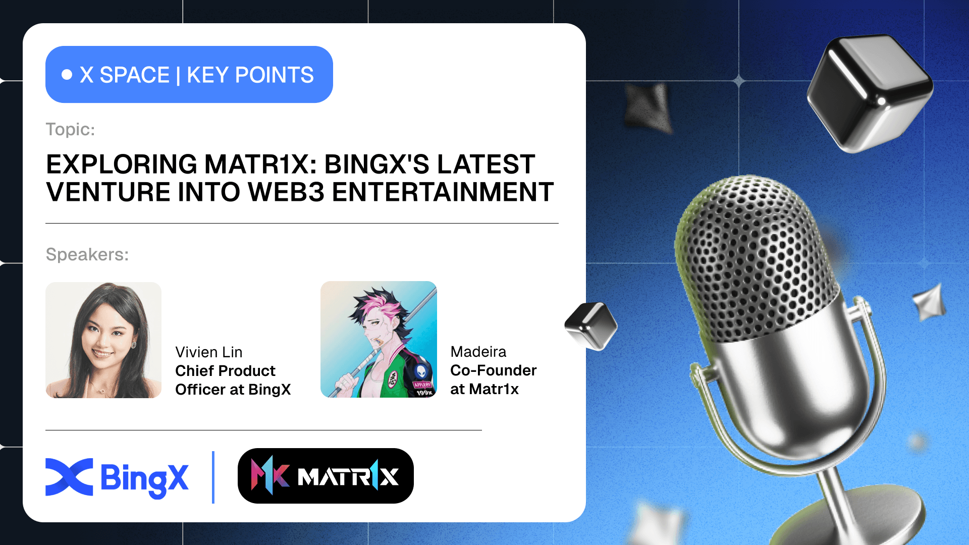 Exploring MATR1X: BingX&#8217;s Latest Venture into Web3 Entertainment
