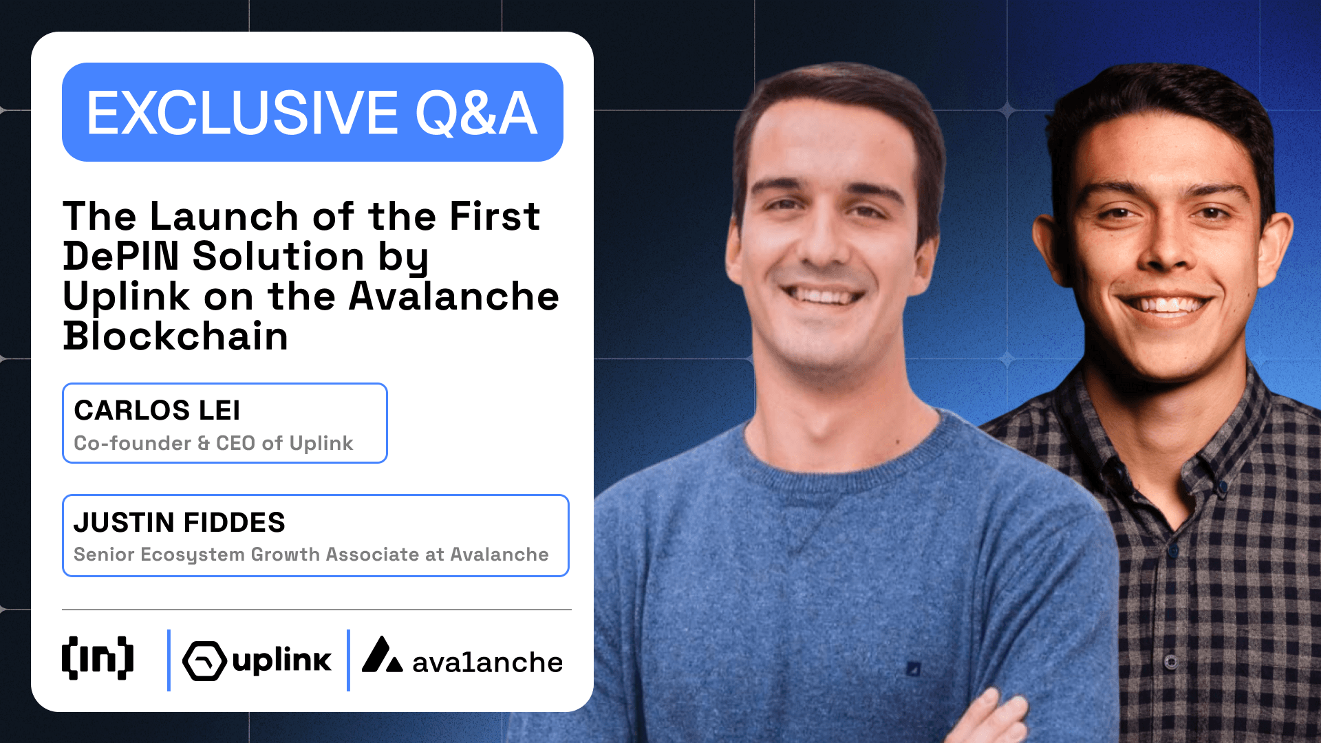 Q&#038;A with Uplink and Avalanche: What You Must Know About the Launch of the First DePIN Solution on Avalanche Blockchain