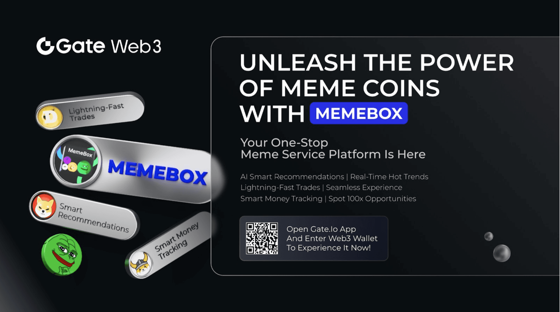 AI Unlocks the Wealth Code of Meme Coins: Gate.io’s One-Stop Meme Service Platform, MemeBox, Is Now Live