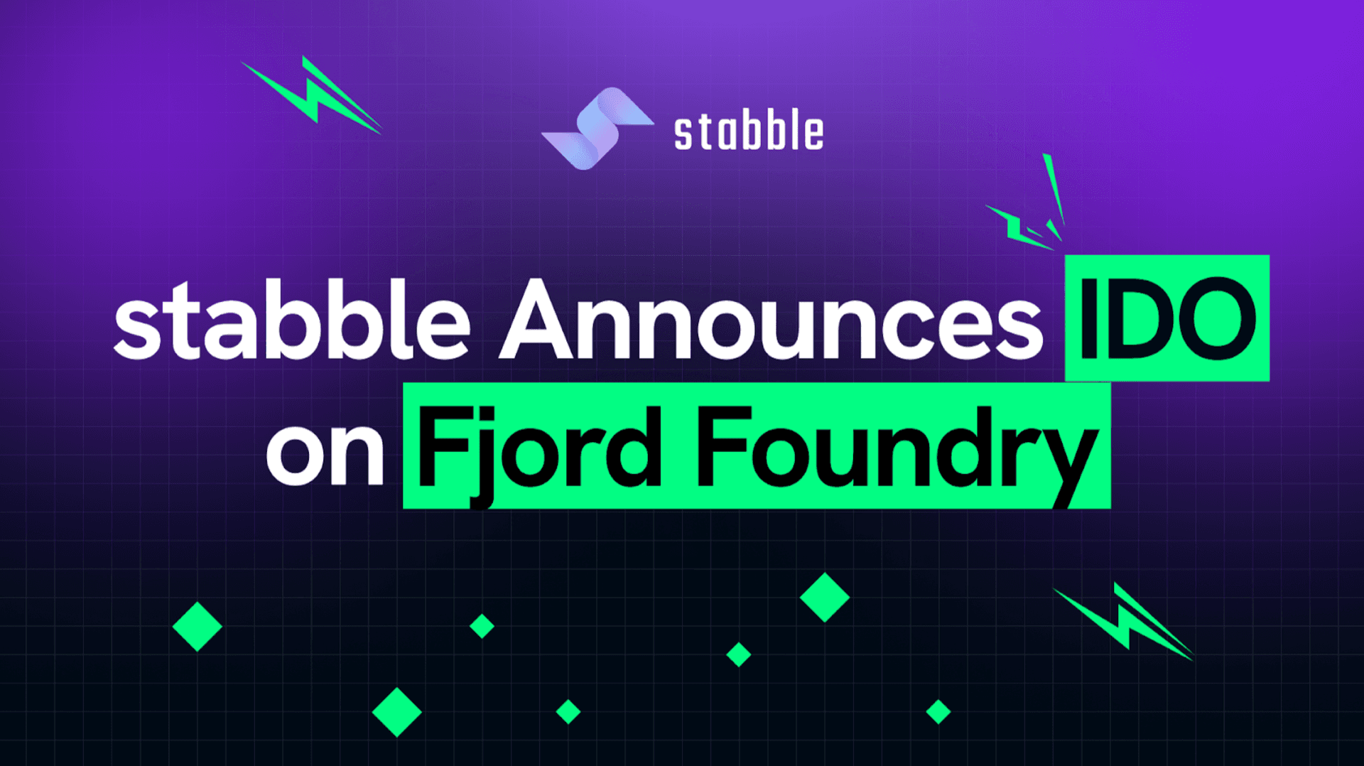 stabble Announces IDO: Introducing A New Model for Decentralized Exchanges
