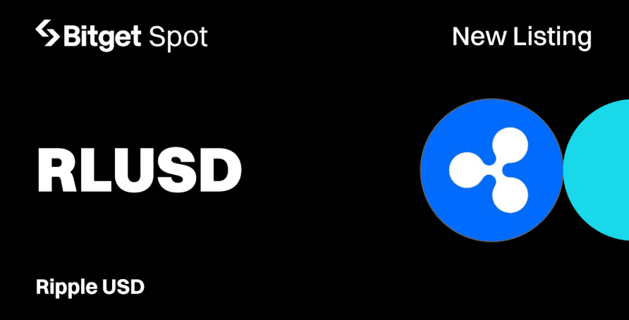 Bitget Lists Ripple USD (RLUSD) to Expand Stablecoin Offerings on Spot Market