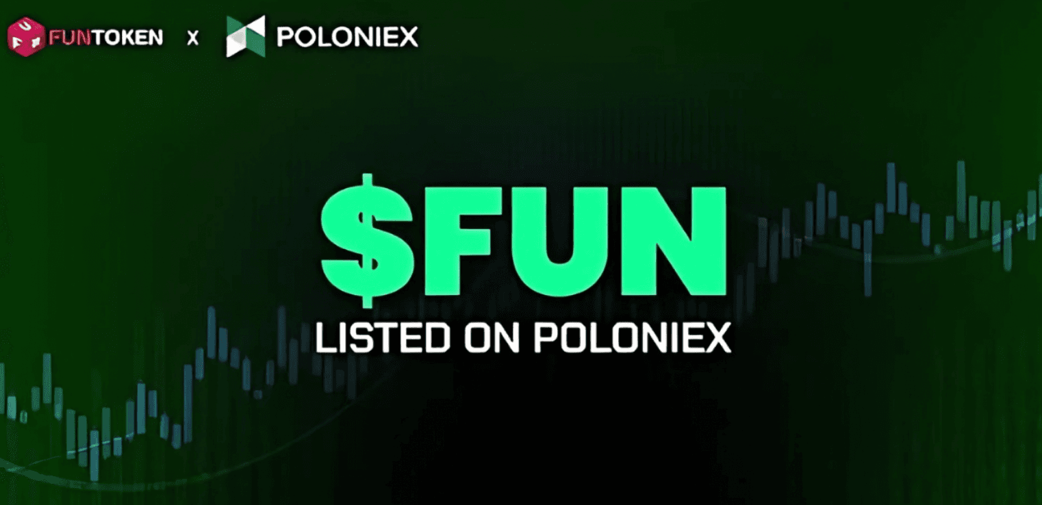 FUNToken Now Listed on Poloniex, Strengthening Global Reach and Utility