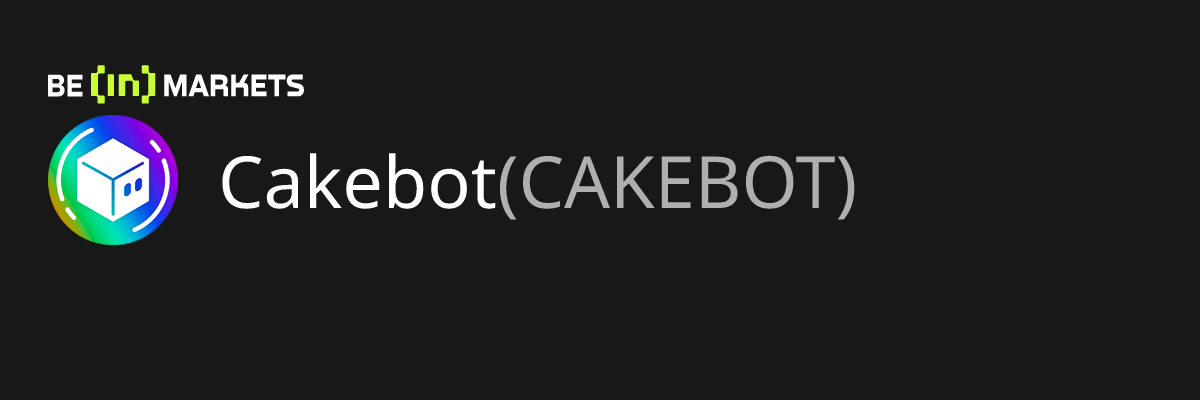 Cakebot (CAKEBOT) Price, MarketCap, Charts and Fundamentals Info ...