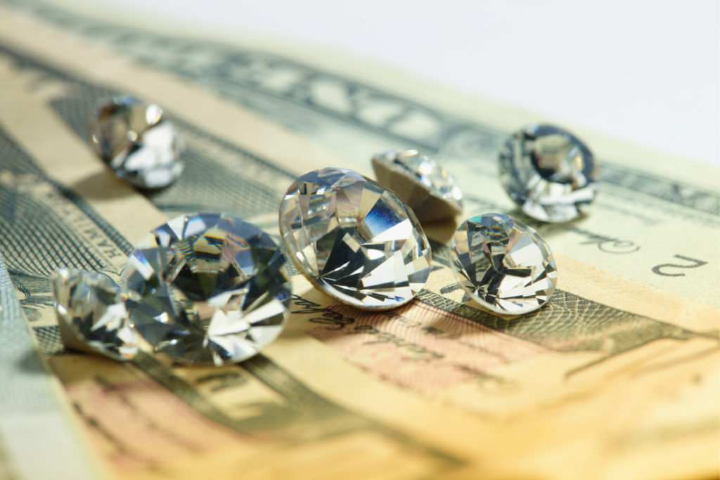 diamonds dollars