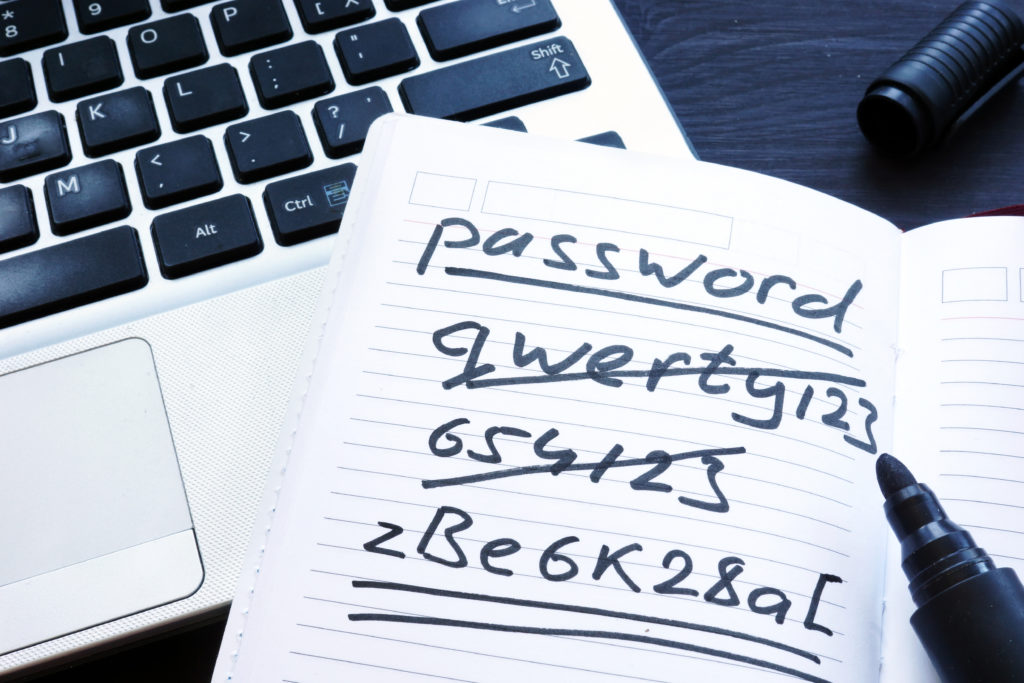 strong and weak passwords