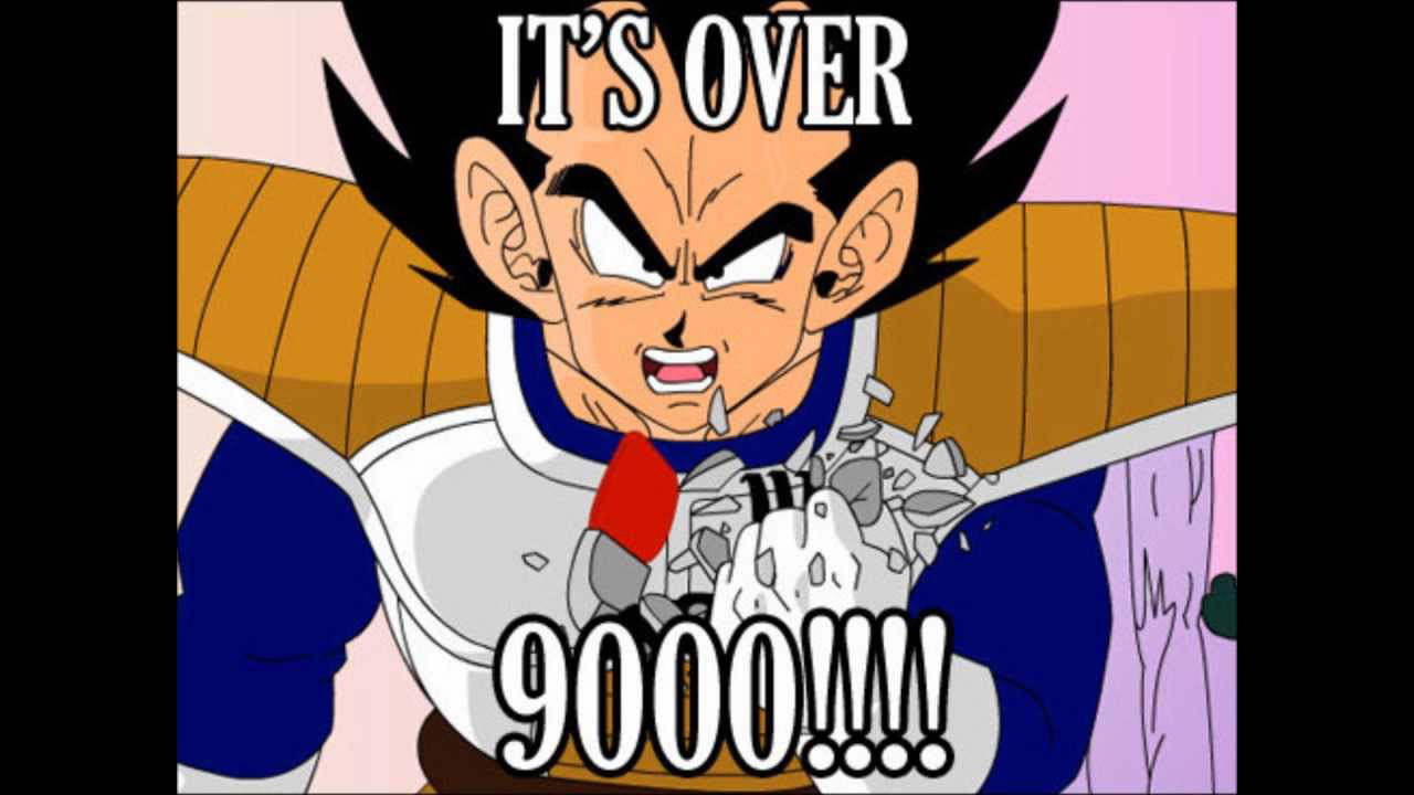 vegeta meme 9000
