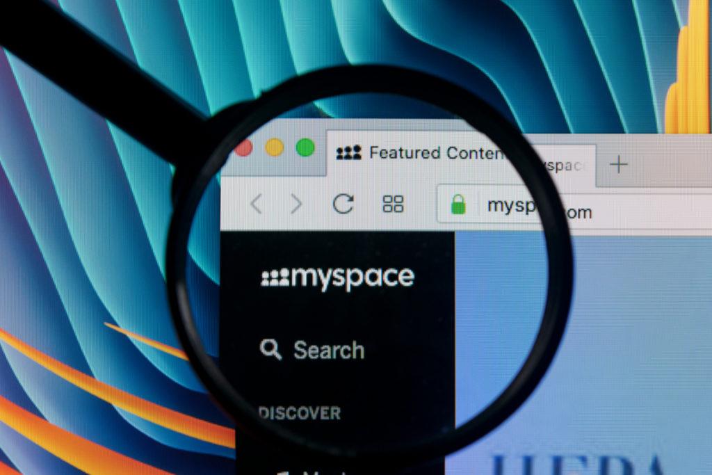 myspace data