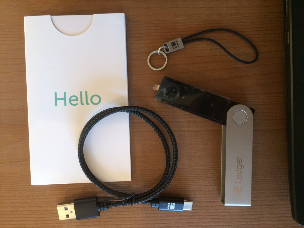 ledger nano x contents