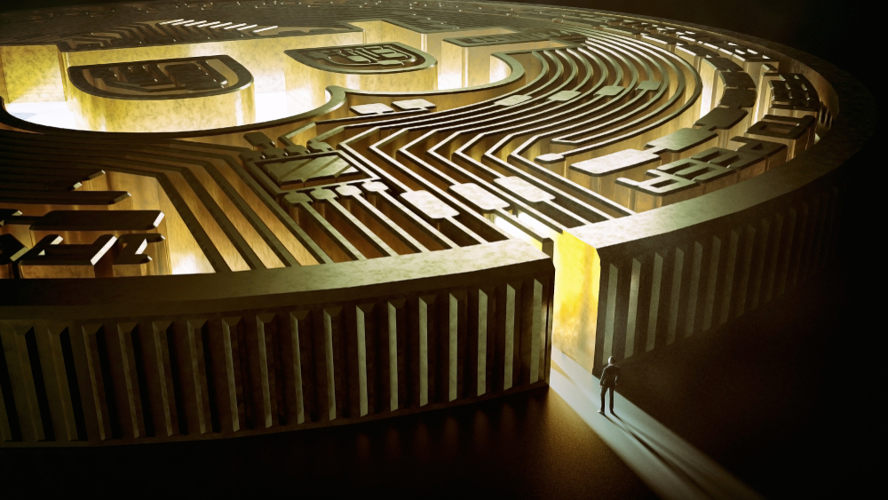 Bitcoin BTC Maze