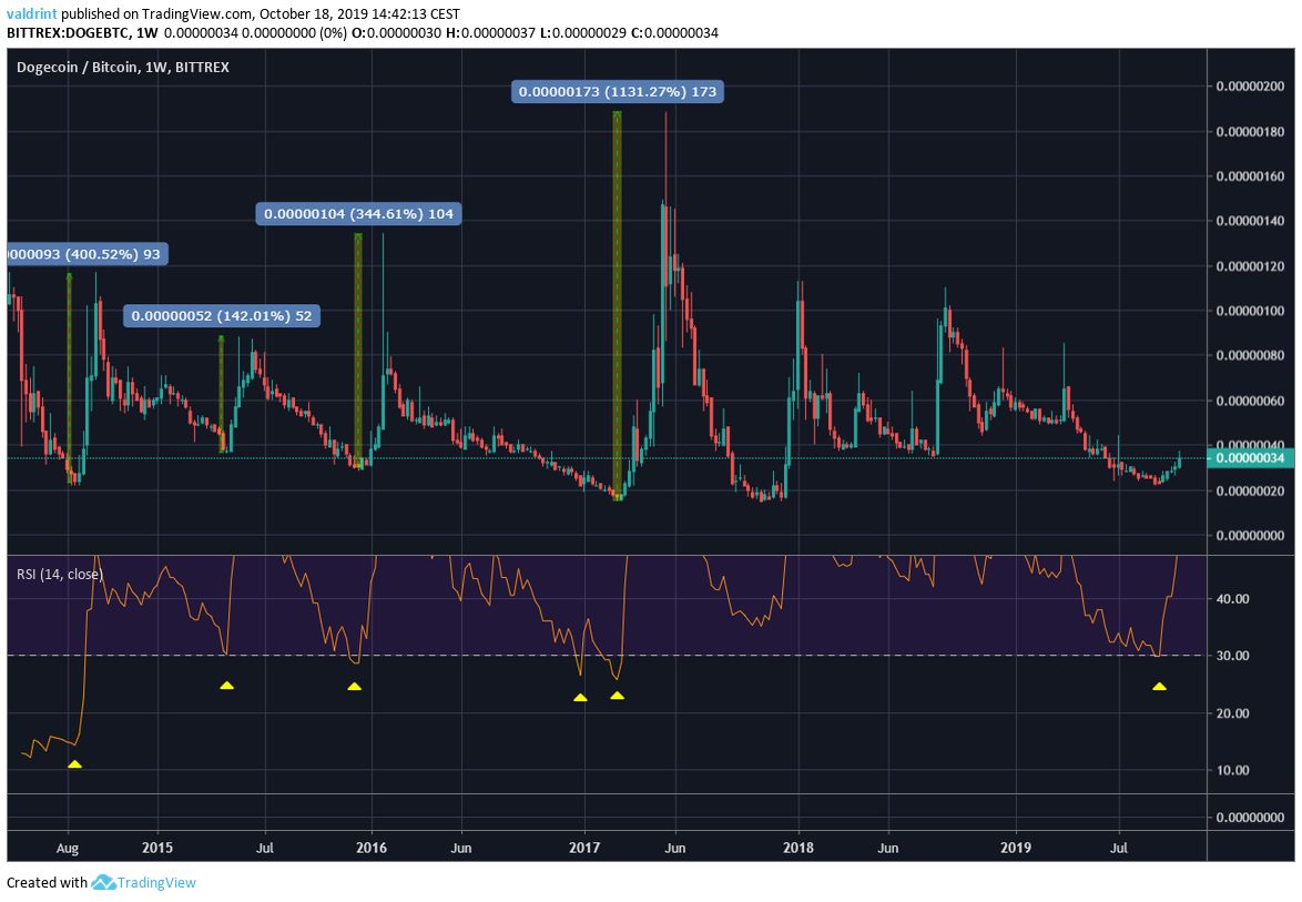 DOGE Bottom