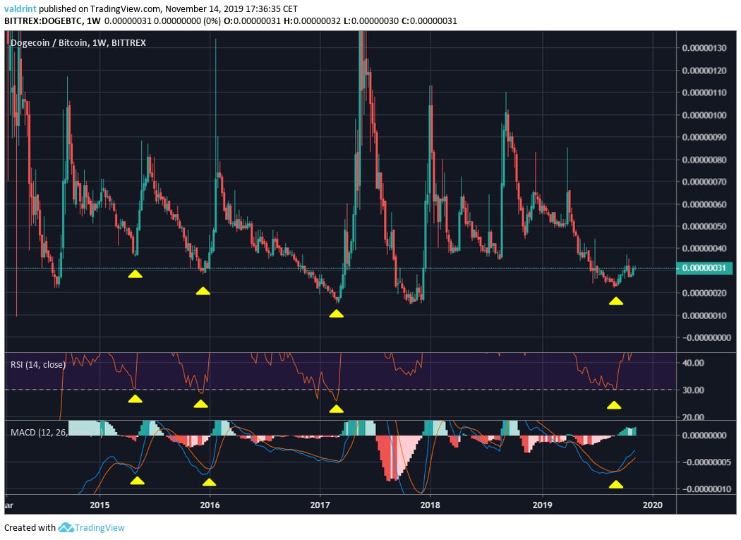 DOGE Bottom