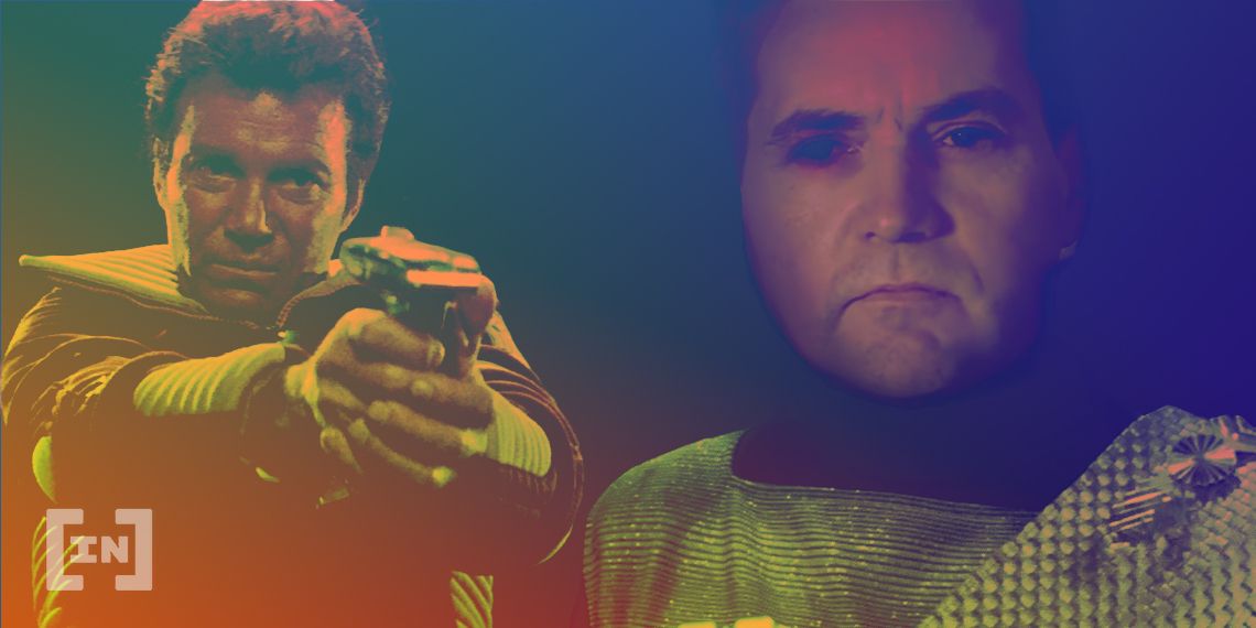 Star Trek Icon William Shatner Calls Out Self-Professed ‘Bitcoin Creator’