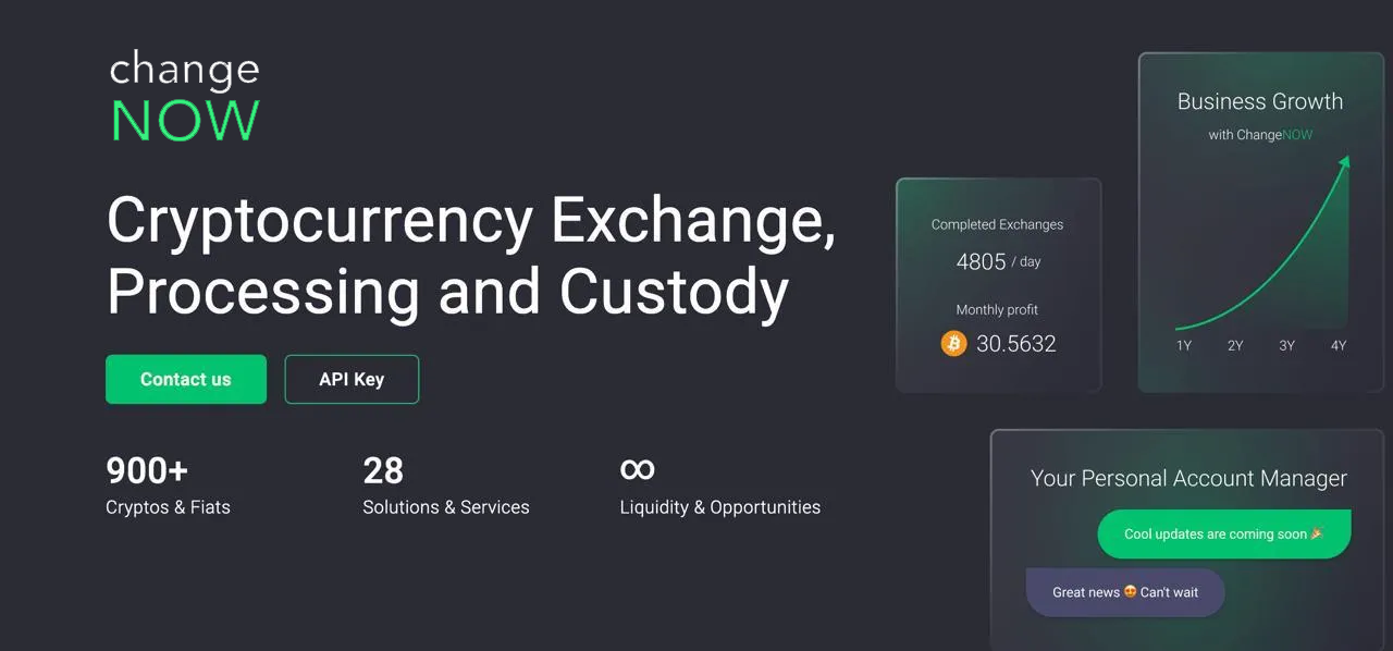 Best crypto liquidity providers - changenow