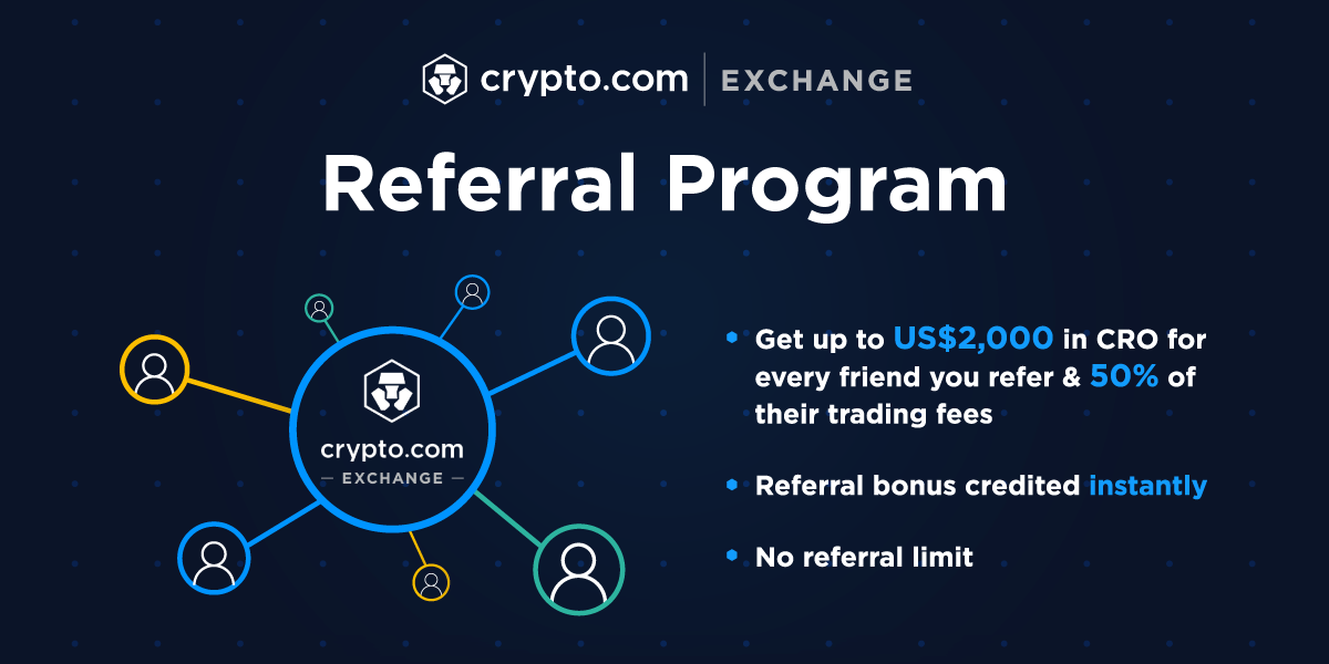Introducing the Crypto.com Exchange Referral Program