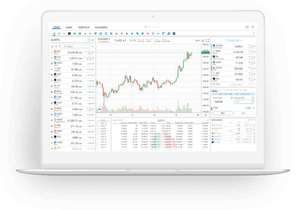 Atani crypto trading terminal review