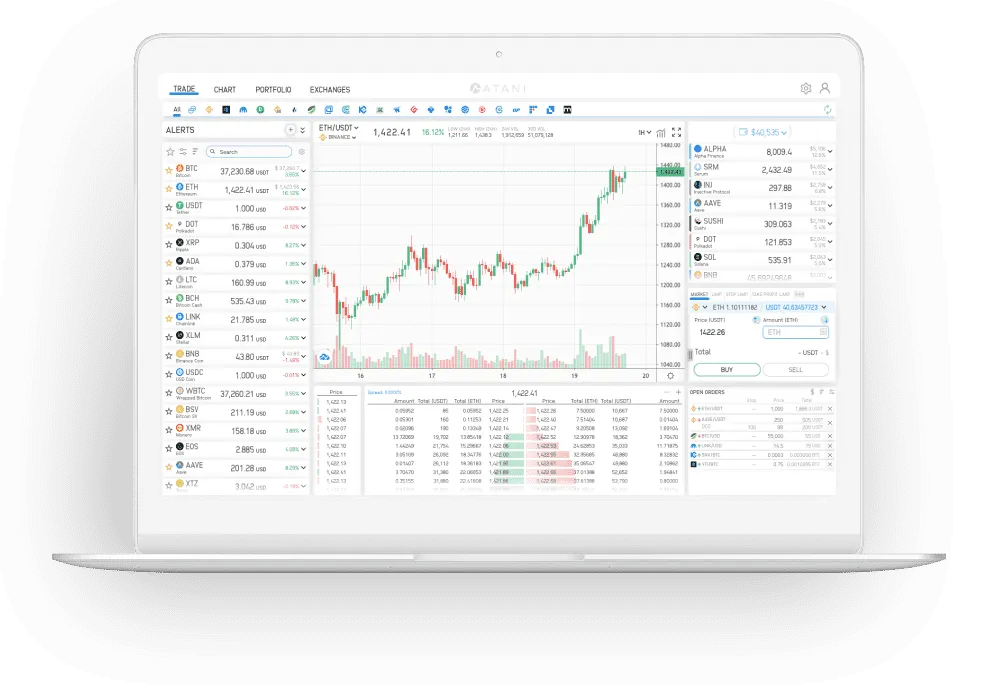 Atani crypto trading terminal review