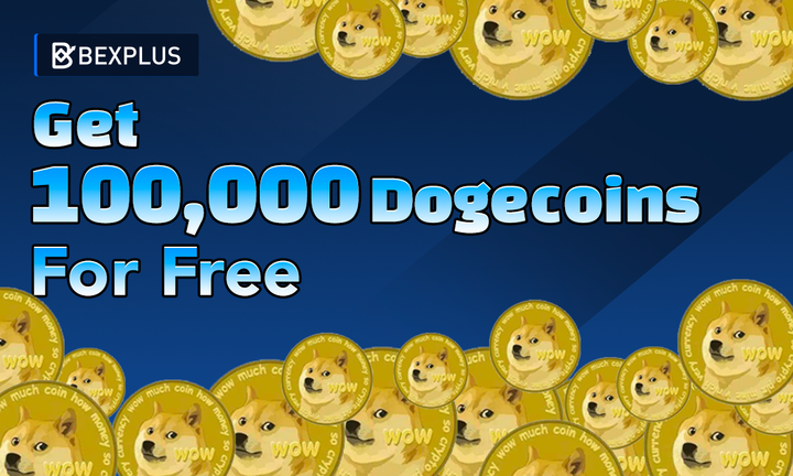 Bexplus Provides Free 100,000 DOGE & Double Deposit For New Users