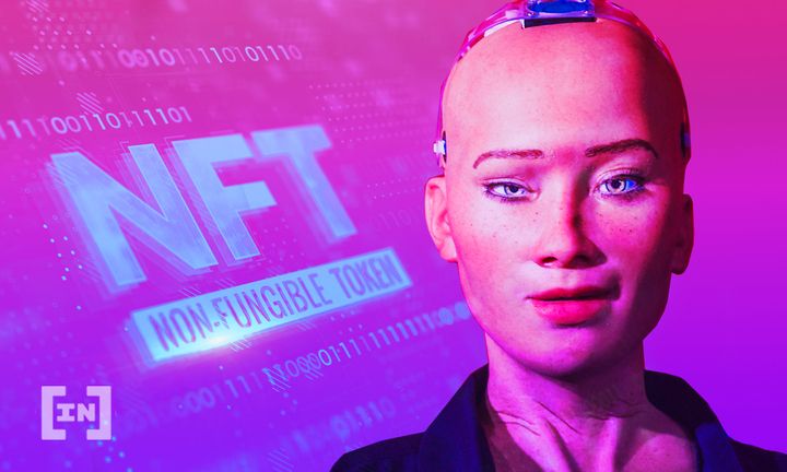 Sophia Robot AI to Auction Exclusive NFT Digital Artwork