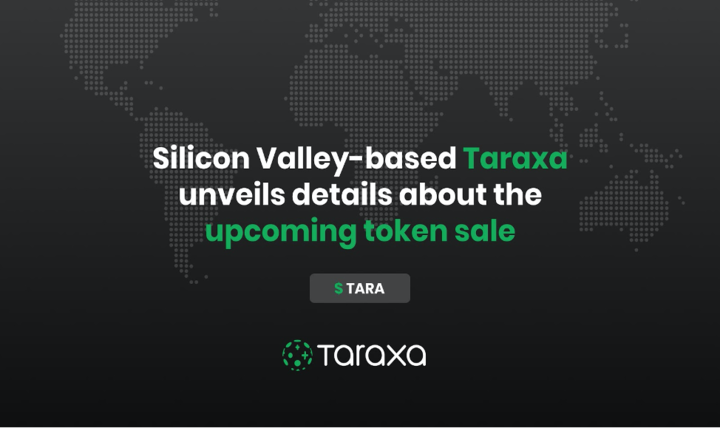 Silicon Valley-based Taraxa Unveils Details of Upcoming Public Sale