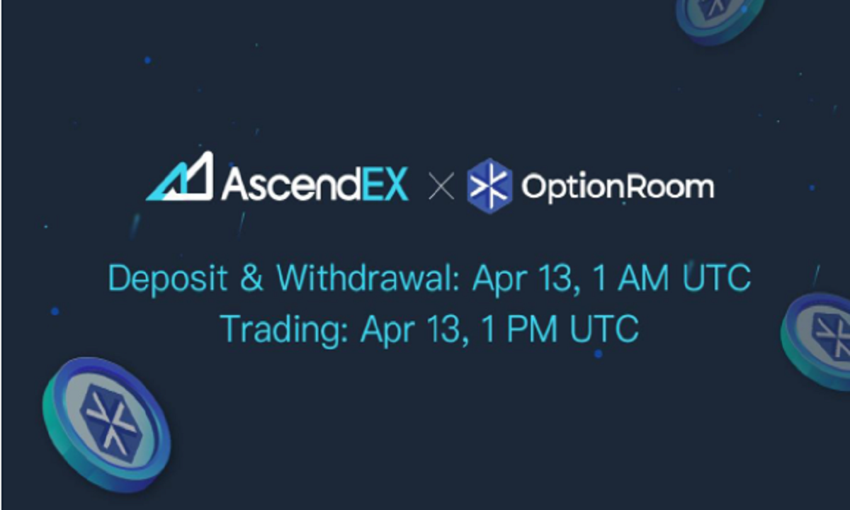OptionRoom Token Is Now Listed on AscendEX