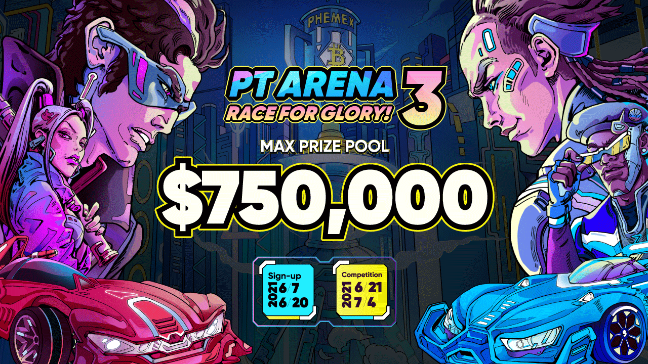 Race for Glory on Phemex Trader’s Arena III