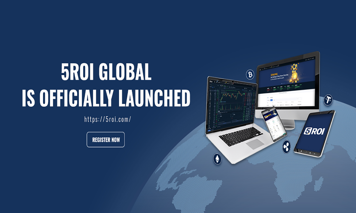 Multi-Platform Cryptocurrency, Financial Exchange 5ROI Global Launched